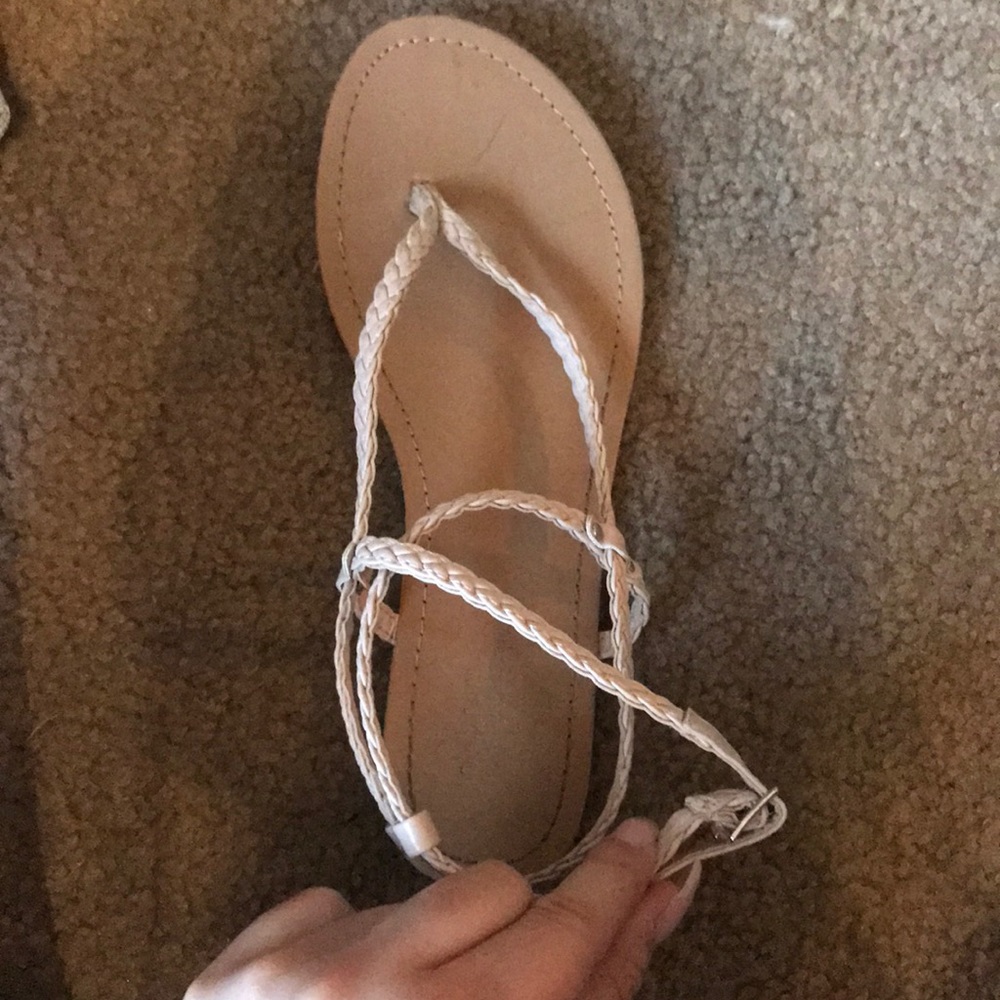 Nude sandals